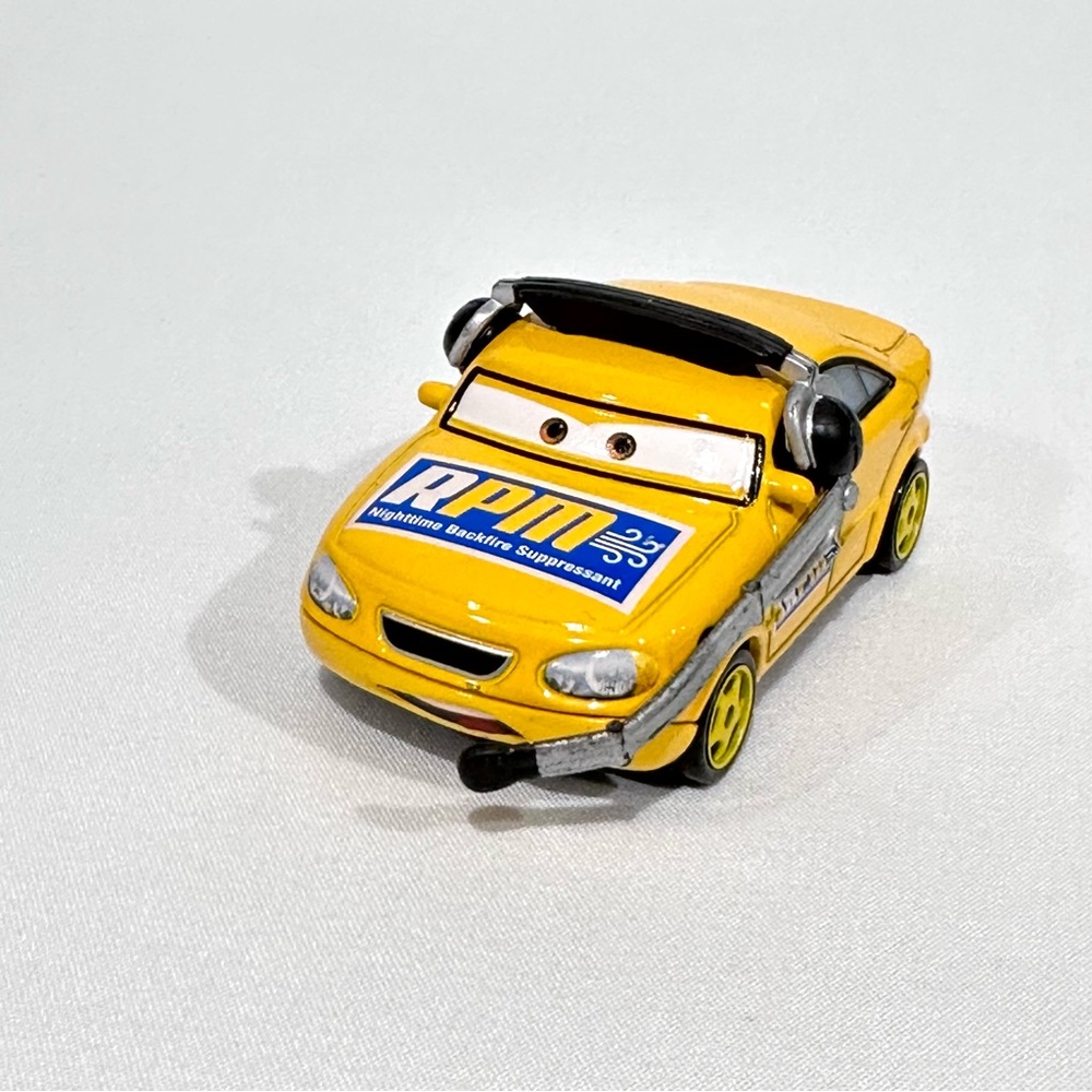 Disney Pixar Cars Chief RPM Crew Chief w/ Headset Race O Rama Die-cast Mattel